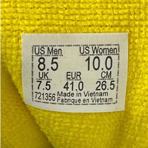 Vans The Simpsons Shoes High Tops Suede and Canvas Special Edition Size 8.5 Men - Picture 10 of 11